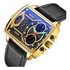 Relojes Sanda Para Hombre, Cronógrafo Electrónico Luminoso