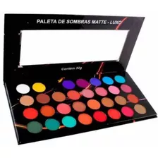 Paleta De Sombras - 32 Cores - Ludurana - Matte Luxo - Neon Cor Da Sombra Colorida