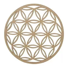 Mandala Flor Da Vida 20cm - Enfeite Geometrico Simetrico