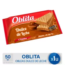 Galletitas Oblea Oblita Dulce De Leche - Mejor Precio