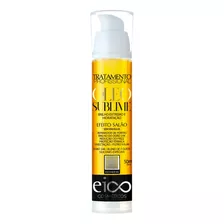 Eico Óleo Sublime Reparador Tratamento Capilar Hidratação Proteção Térmica Antifrizz Maciez Brilho E Filtro Solar 50ml