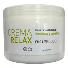  Crema Corporal Relax Masaje Romero Calendula Biobellus 250g