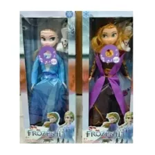 Muñeca Frozen Ana O Elsa + Olaf X1 Con Sonido Canta Bre Soy 