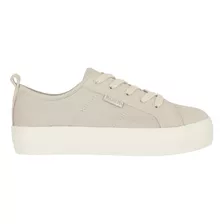 Zapatilla Bamers New Platform Mujer Gris