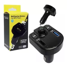 Adaptador Mp3 Transmisor Bluetooth Fm Sd Cargador Carros M9