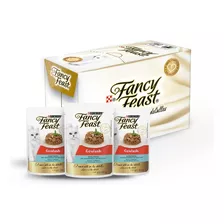 Alimento Fancy Feast Gato Adulto Goulash De Pavo X12 Sobres