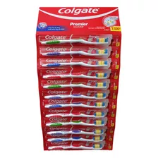 Pack X 12 Cepillos De Dientes Colgate Premier Clean Mediano