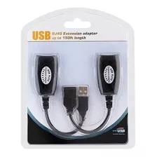 Adaptador Extensor Rj45 Usb 50 Metros 