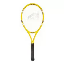 Raqueta De Tenis Annezi Team 88 Titanium Con Funda Color Amarillo Tamaño Del Grip 4 3/8