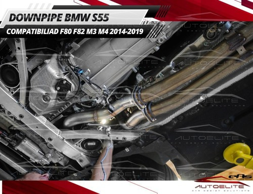 Downpipe Bmw 2/3/4 S55 F80 F82 M3 M4 2014-2019 Acd Performan Foto 5