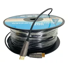 Cabo Hdmi 2.1 8k 60hz Fibra Óptica 100 Metros - Migtec Nf@