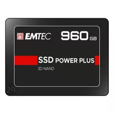 Disco Duro Solido Ssd Sata Emtec 960gb Power X150 Disco Duro Color Negro