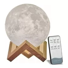Umidificador Aromatizador Luminária Lua Cheia 880ml 3d
