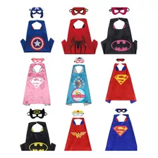 Capas Más Antifaz Superhéroes Diferentes Personajes