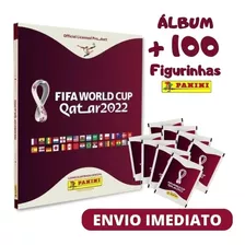 Álbum Da Copa 2022 Qatar + 100 Figurinhas ( 20 Envelopes )