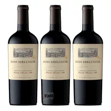 Vino Don Melchor Cabernet Sauvignon 750 Ml Pack X3 Unidades