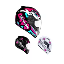 Capacete Feminino Ebf New Spark Esportivo C/narigueira 