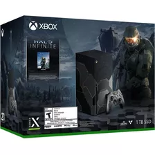 Xbox Series X 1tb Edición Limitada Halo Infinite + 3 Juegos