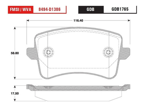 Balata Trasera Audi A4 Quattro 2009 - 2016 Foto 2