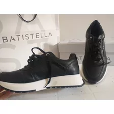 Zapatillas Para Mujer Batistella (cuero) Talle 38 