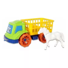 Brinquedo Caminhão Babyfrota Fazendeiro Infantil - Poliplac Cor Colorido