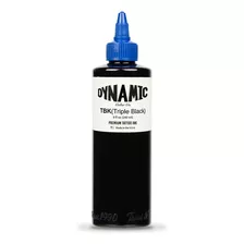 Tinta Tattoo Dynamic Triple Black Tatuagem 240ml Usa