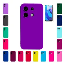 Funda Xiaomi Redmi Note 13 Pro 5g Silicona Case Y Vidrio