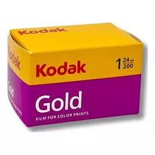 Película Rollo Fotográfico Kodak Gold 200 Color 24 Exp.