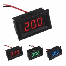 Voltimetro Digital De Pared Panel 3 Digitos 0 A 30 V Display