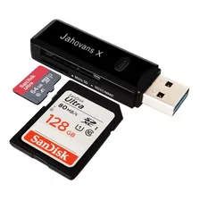 Adaptador Sd Card Reader Usb 3.0 2 En 1