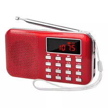 Lefon Mini Digital Am Fm Radio Media Speaker Mp3 Music Playe