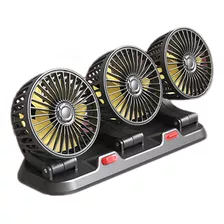 Ventilador Usb De Tres Cabezales Para Aire Acondicionado De