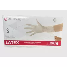 Guantes De Examen Látex Talla S X 3 Cajas, 300 Unidades