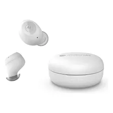 Fone Bluetooth Motorola Moto Buds 150, A Prova D'agua Branco