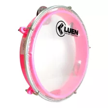 Pandeiro Infantil Abs Rosa Pele Cristal 8 - Luen