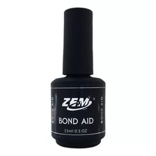 Unhas De Gel Bond Aid Prep Desidratador Acrigel Gel Zem 15ml Cor Transparente