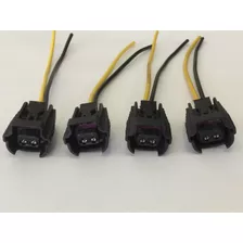 4 Pzs Conectores Arneses De Inyector De Gasolina Vw Golf A4