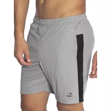 Short Topper Line Hombre Fútbol Gris