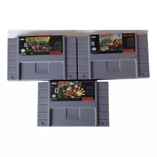 Trilogía Donkey Kong Country Rpro Super Nintendo Snes