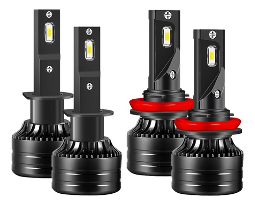 7-inch Redondo Faro Viene Con Bombillas 6000k Led H4 9003 Chevrolet Montana/Tornado