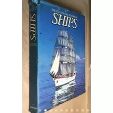Livro História Ilustrada Barcos Ingles Antigo Usado 1979