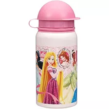 Botella De Agua De Aluminio Disney Princesas C Tapa Y Chupón