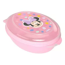 Saboneteira 180 Ml Rosa Azul Decorada Bebê Plasútil Cor Minnie Baby