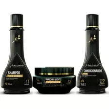 Kit Tutano Shampoo + Cond. + Máscara Raiz Latina 250ml