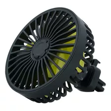 Ventilador Multifunción N Car Con Luz De Atmósfera Rgb Aroma