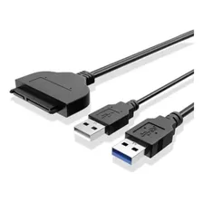 Cable Adaptador Sata A Usb 3.0 Ssd 2.5/3.5 Hdd Dual Usb-4tb