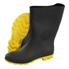 Bota De Borracha Galocha Chuva Pvc Cano Médio Nº 38 Grendene