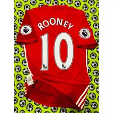 Jersey Camiseta adidas Manchester United 2016 2017 Rooney S