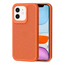 Funda Naranja De Disipación De Calor Para iPhone 11