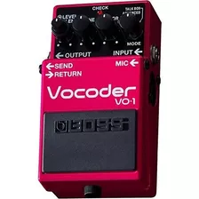 Pedal De Efectos Boss Vo1 Vocoder